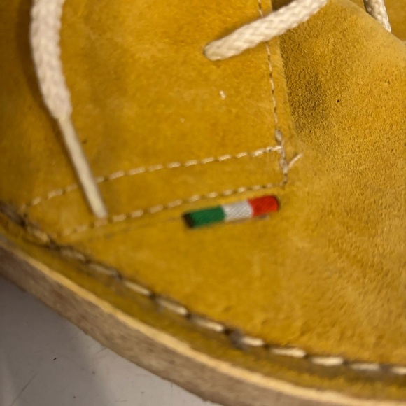 Tomax women’s yellow suede lace up booties in size ‎ 37 made in Italy - Picture 8 of 11